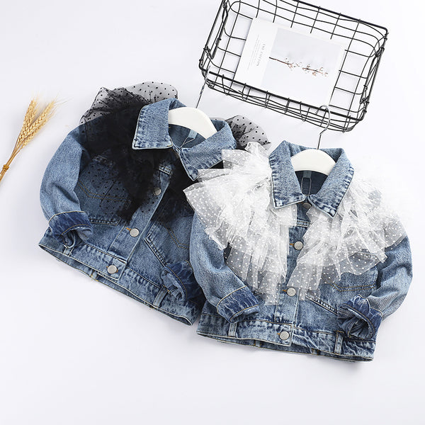 Denim & Lace Jacket (place item in cart for sales price)