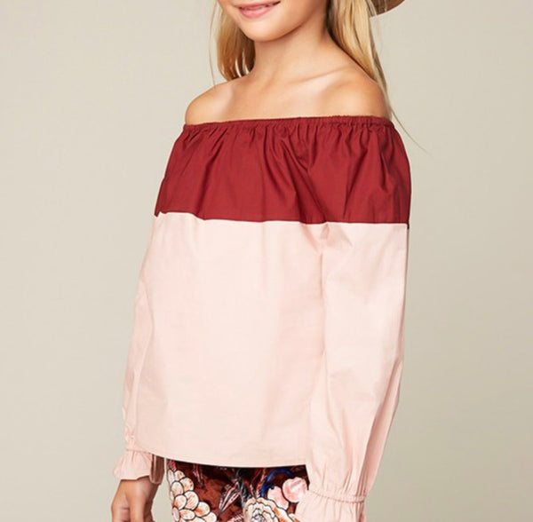 Dusty Pink Half Off Tunic (pre-order)