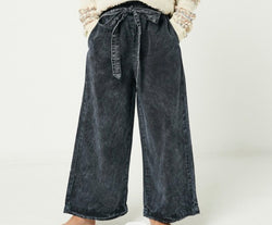Washed Paper Bag Trousers