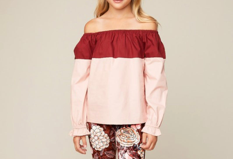 Dusty Pink Half Off Tunic (pre-order)