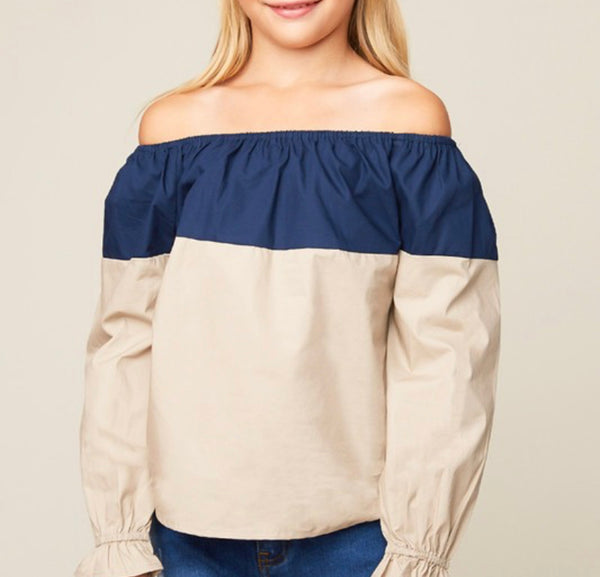 Taupe Half Off Tunic