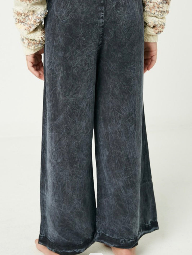 Washed Paper Bag Trousers
