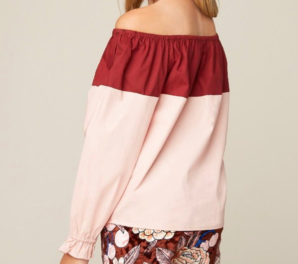 Dusty Pink Half Off Tunic (pre-order)