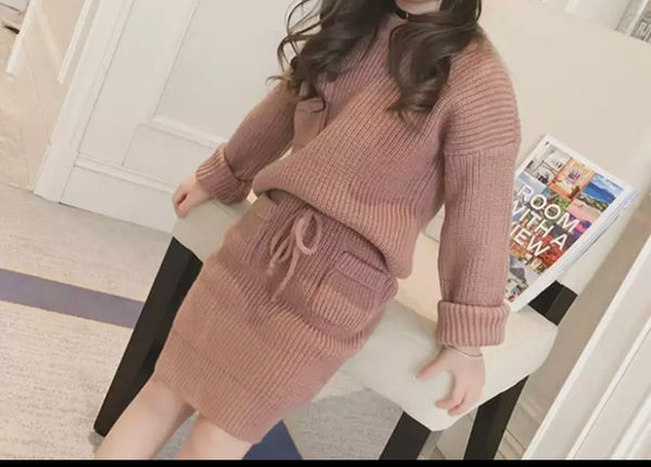 Sweater Weather Skirt Set