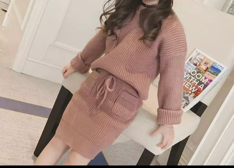 Sweater Weather Skirt Set