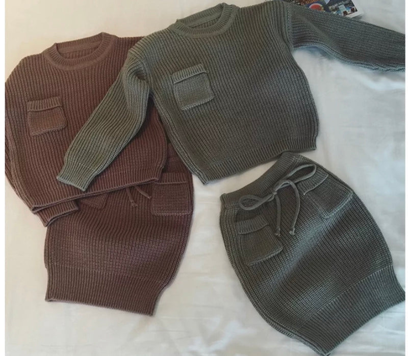 Sweater Weather Skirt Set